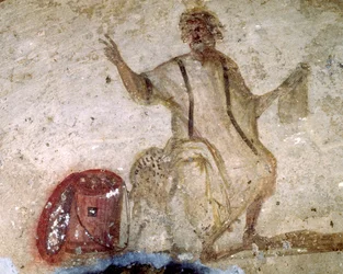 Fresco in the Cimitero Maggiore